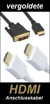 Vergoldete HDMI Kabel