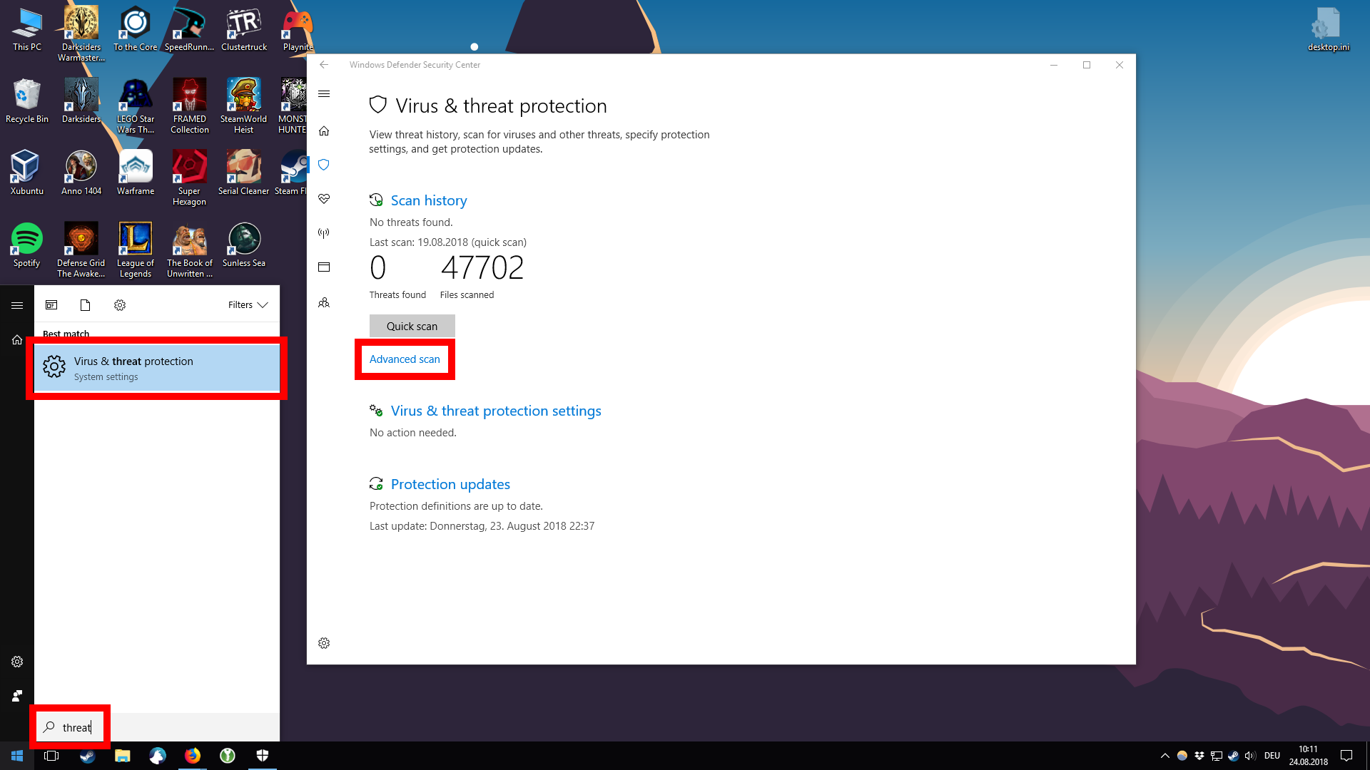 windows defender security center download for windows 10